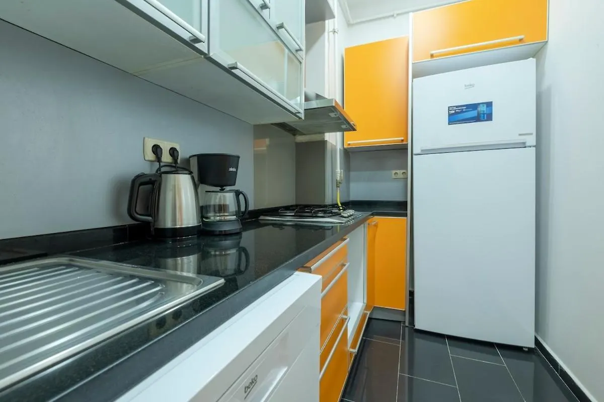 High-Ceiling 3-Bedroom Apartment Istanbul